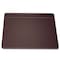 Dacasso Chocolate BrownLeatherette 17" x 14" Top-Rail Conference Pad with Pen Well PR-3429 - alternate 1